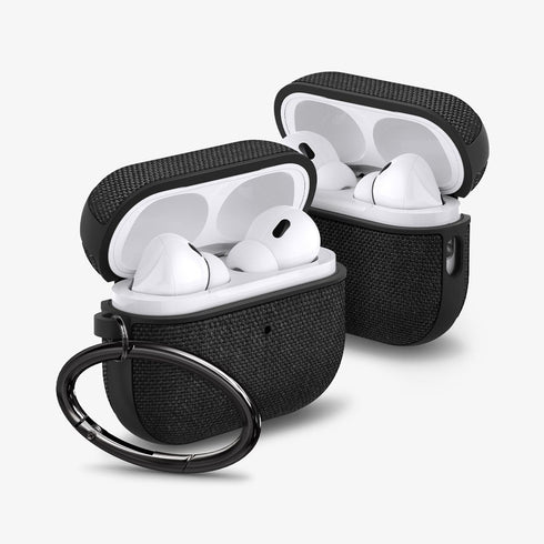 ACS05483 - Apple AirPods Pro 2 Case Urban Fit in black showing the front